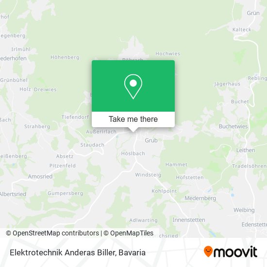 Elektrotechnik Anderas Biller map