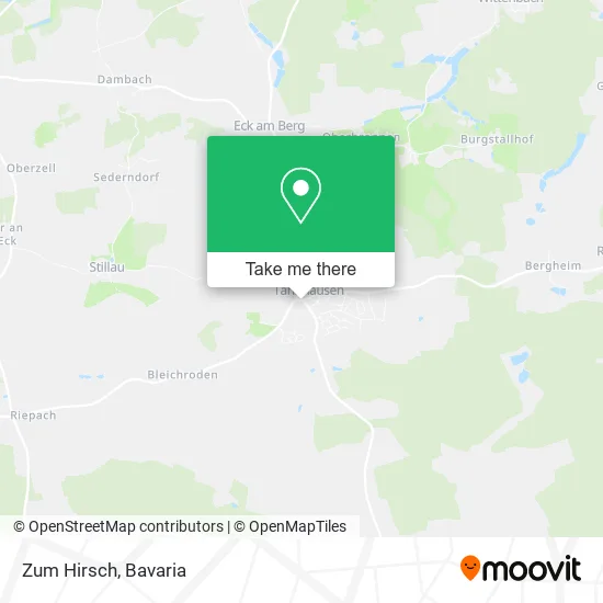 Карта Zum Hirsch