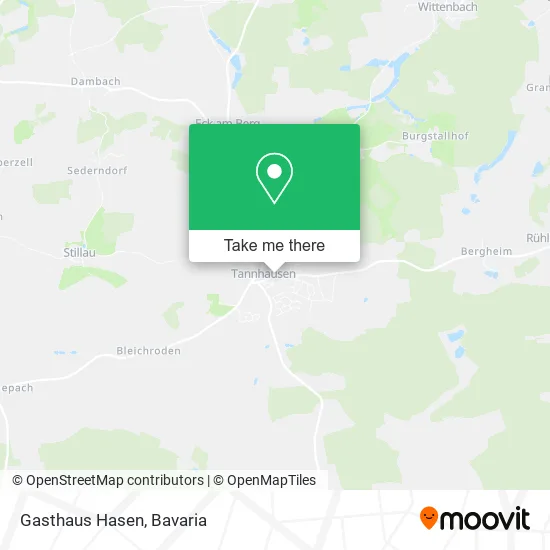 Карта Gasthaus Hasen