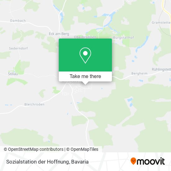 Sozialstation der Hoffnung map