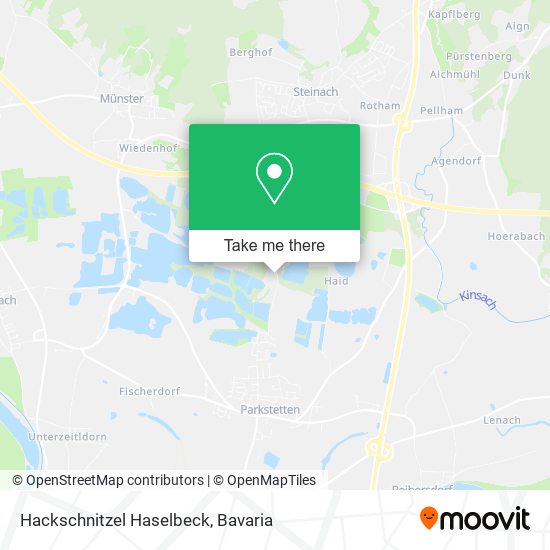 Карта Hackschnitzel Haselbeck