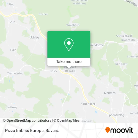 Карта Pizza Imbiss Europa