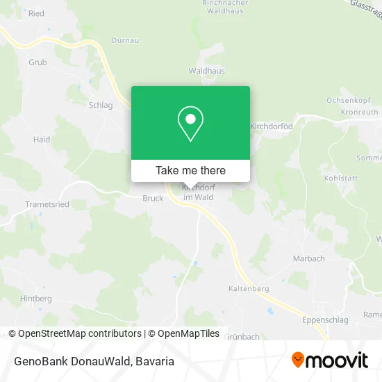 Карта GenoBank DonauWald