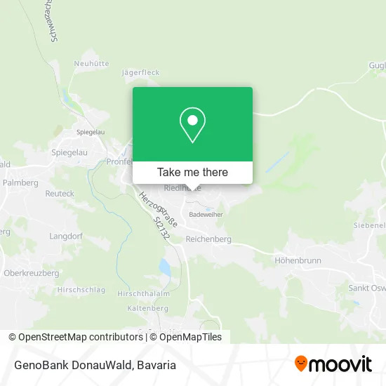Карта GenoBank DonauWald