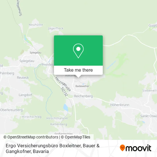 Карта Ergo Versicherungsbüro Boxleitner, Bauer & Gangkofner