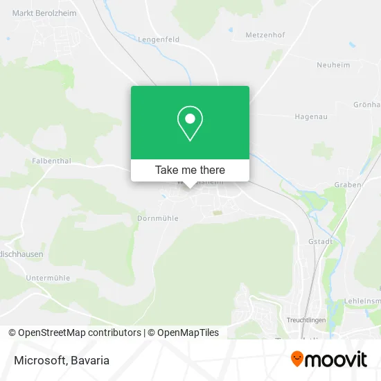 Карта Microsoft