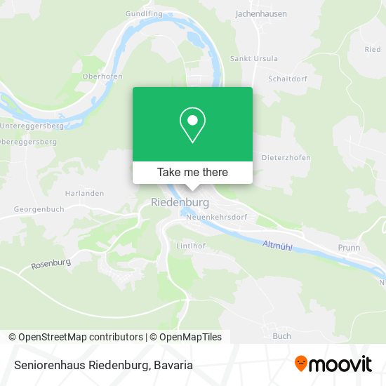 Seniorenhaus Riedenburg map
