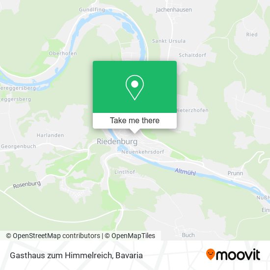 Gasthaus zum Himmelreich map