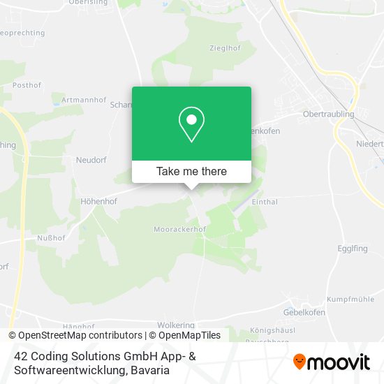 42 Coding Solutions GmbH App- & Softwareentwicklung map