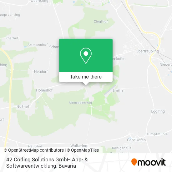 Карта 42 Coding Solutions GmbH App- & Softwareentwicklung