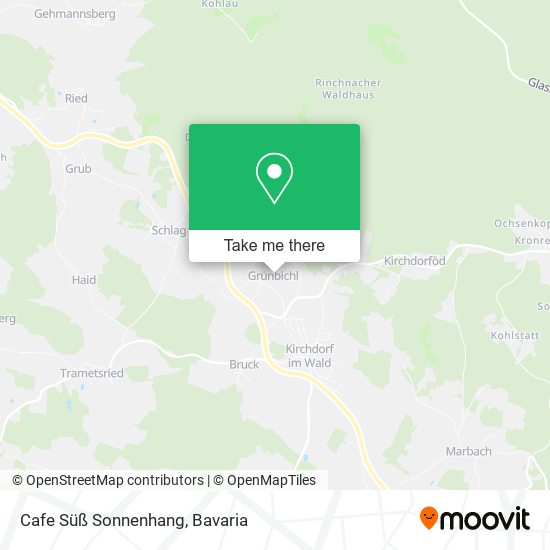 Cafe Süß Sonnenhang map