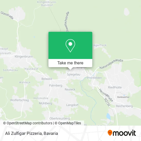 Карта Ali Zulfigar Pizzeria