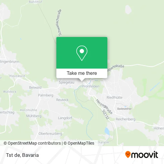 Карта Tst de