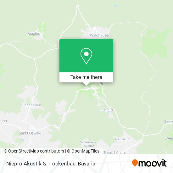 Niepro Akustik & Trockenbau map