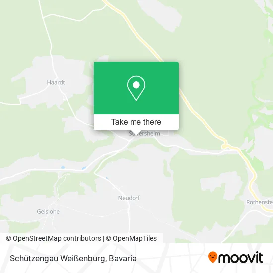 Карта Schützengau Weißenburg