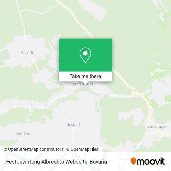 Festbewirtung Albrechts Webseite map
