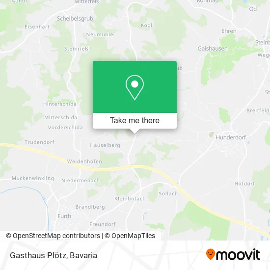 Карта Gasthaus Plötz