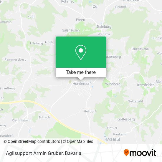 Agilsupport Armin Gruber map
