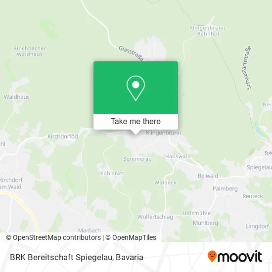 Карта BRK Bereitschaft Spiegelau