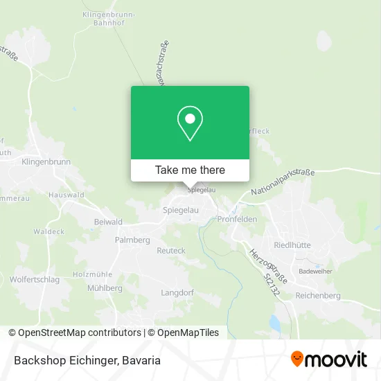 Карта Backshop Eichinger
