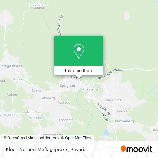 Klose Norbert Maßagepraxis map
