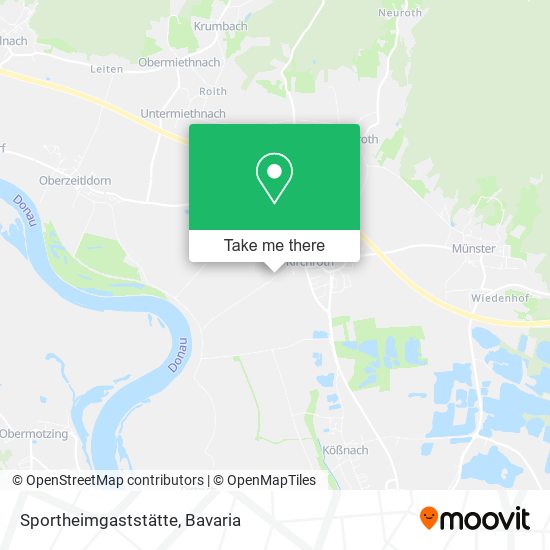 Sportheimgaststätte map