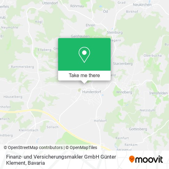 Finanz- und Versicherungsmakler GmbH Günter Klement map