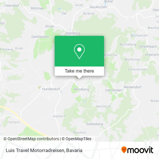 Luis Travel Motorradreisen map