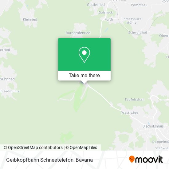 Geibkopfbahn Schneetelefon map