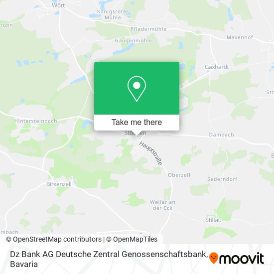 Dz Bank AG Deutsche Zentral Genossenschaftsbank map