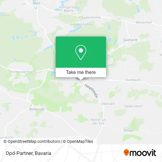 Карта Dpd-Partner