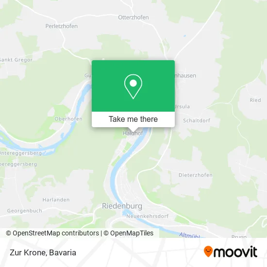 Карта Zur Krone