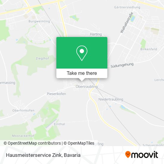 Hausmeisterservice Zink map