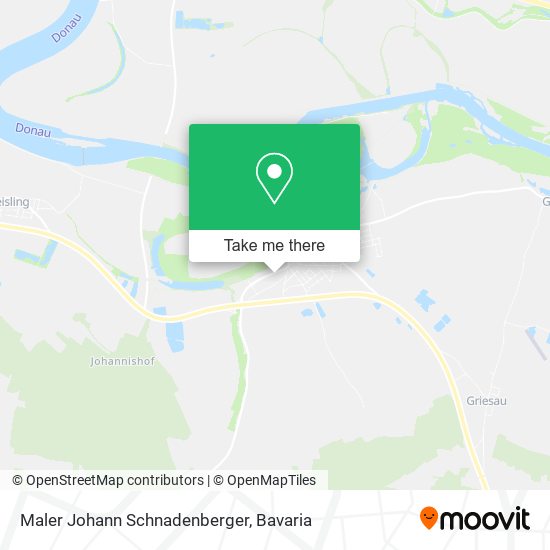 Maler Johann Schnadenberger map