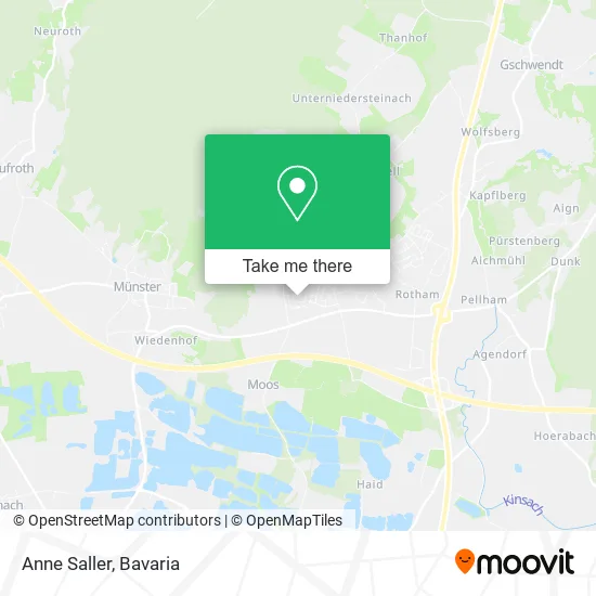 Карта Anne Saller