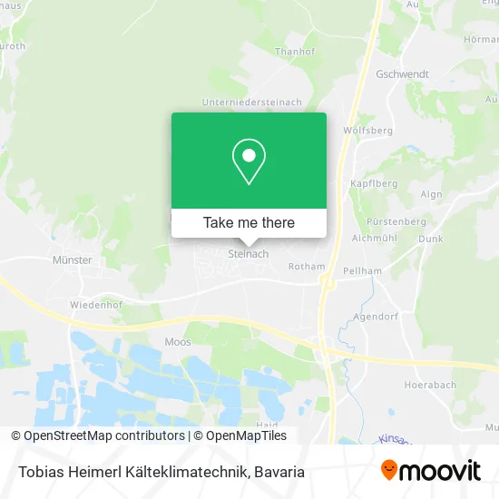 Карта Tobias Heimerl Kälteklimatechnik