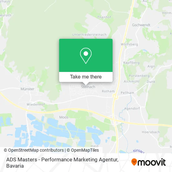 Карта ADS Masters - Performance Marketing Agentur