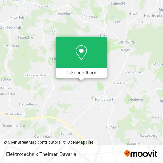 Elektrotechnik Theimer map