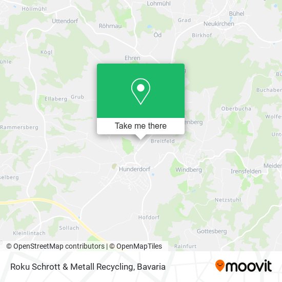 Roku Schrott & Metall Recycling map