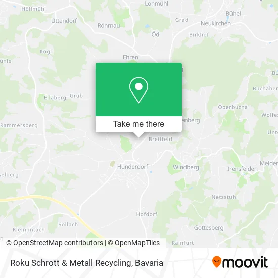 Карта Roku Schrott & Metall Recycling