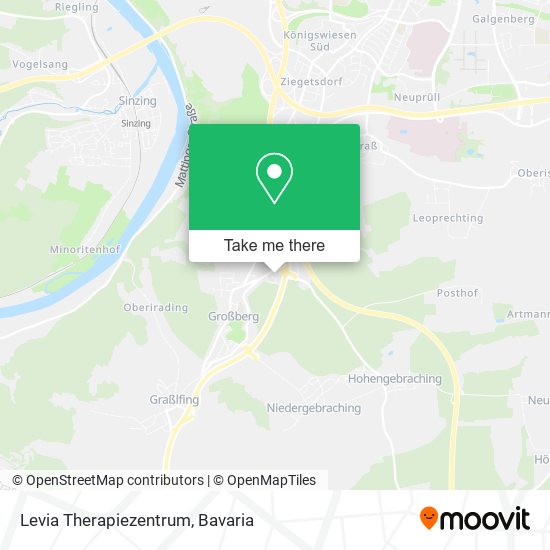 Levia Therapiezentrum map