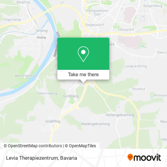 Карта Levia Therapiezentrum
