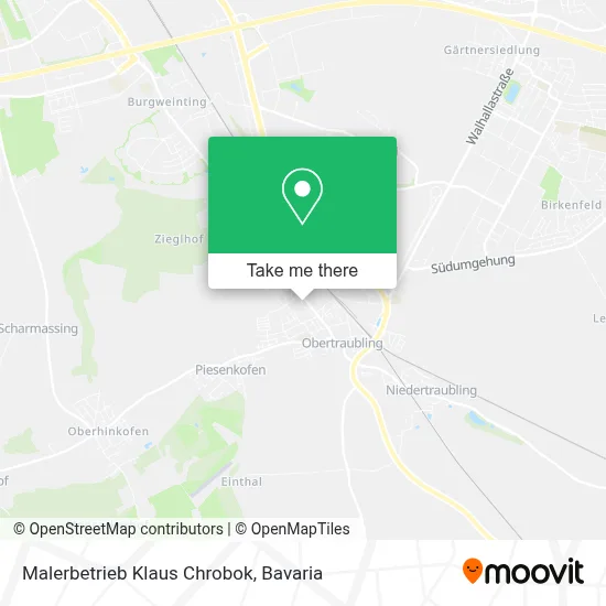 Malerbetrieb Klaus Chrobok map