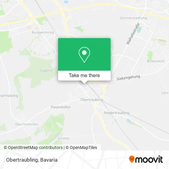 Карта Obertraubling