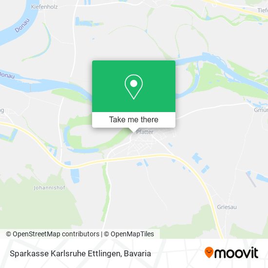 Sparkasse Karlsruhe Ettlingen map