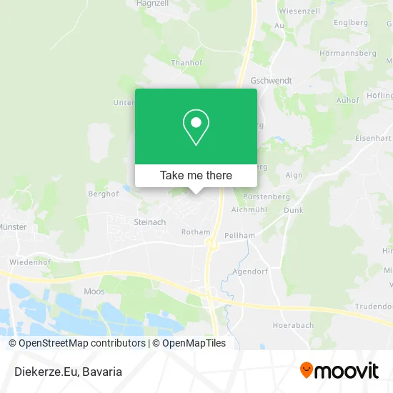 Карта Diekerze.Eu