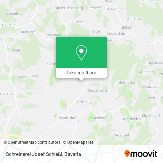 Schreinerei Josef Schießl map