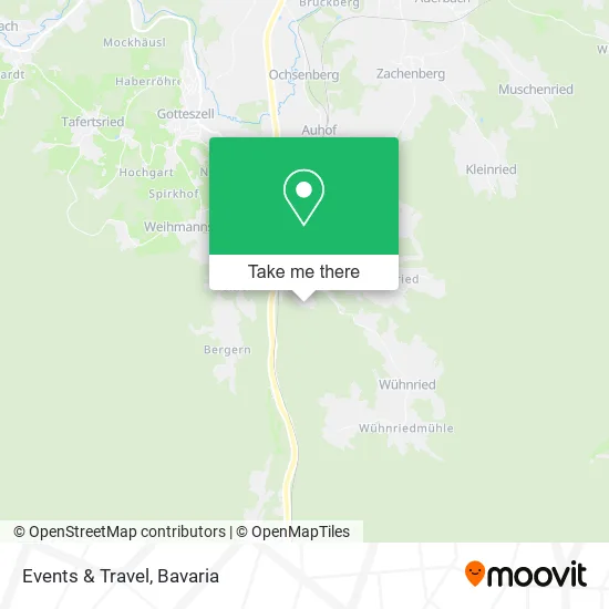 Карта Events & Travel