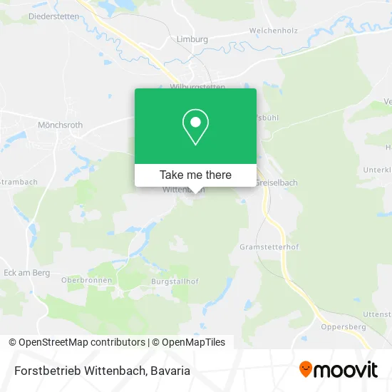 Карта Forstbetrieb Wittenbach