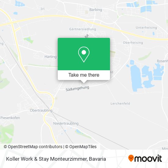 Koller Work & Stay Monteurzimmer map